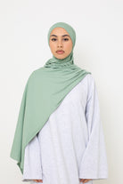 Hijab Jersey vert