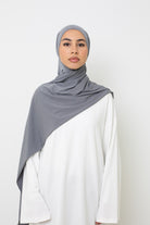 Hijab Jersey premium gris