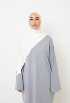 Hijab Jersey premium blanc cassé