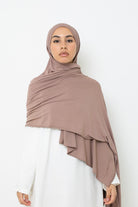 Hijab jersey coton enfilable