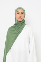 Hijab Jersey premium kaki