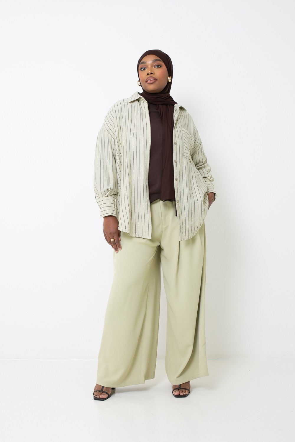 Pantalon ample d'été pour femme musulmane