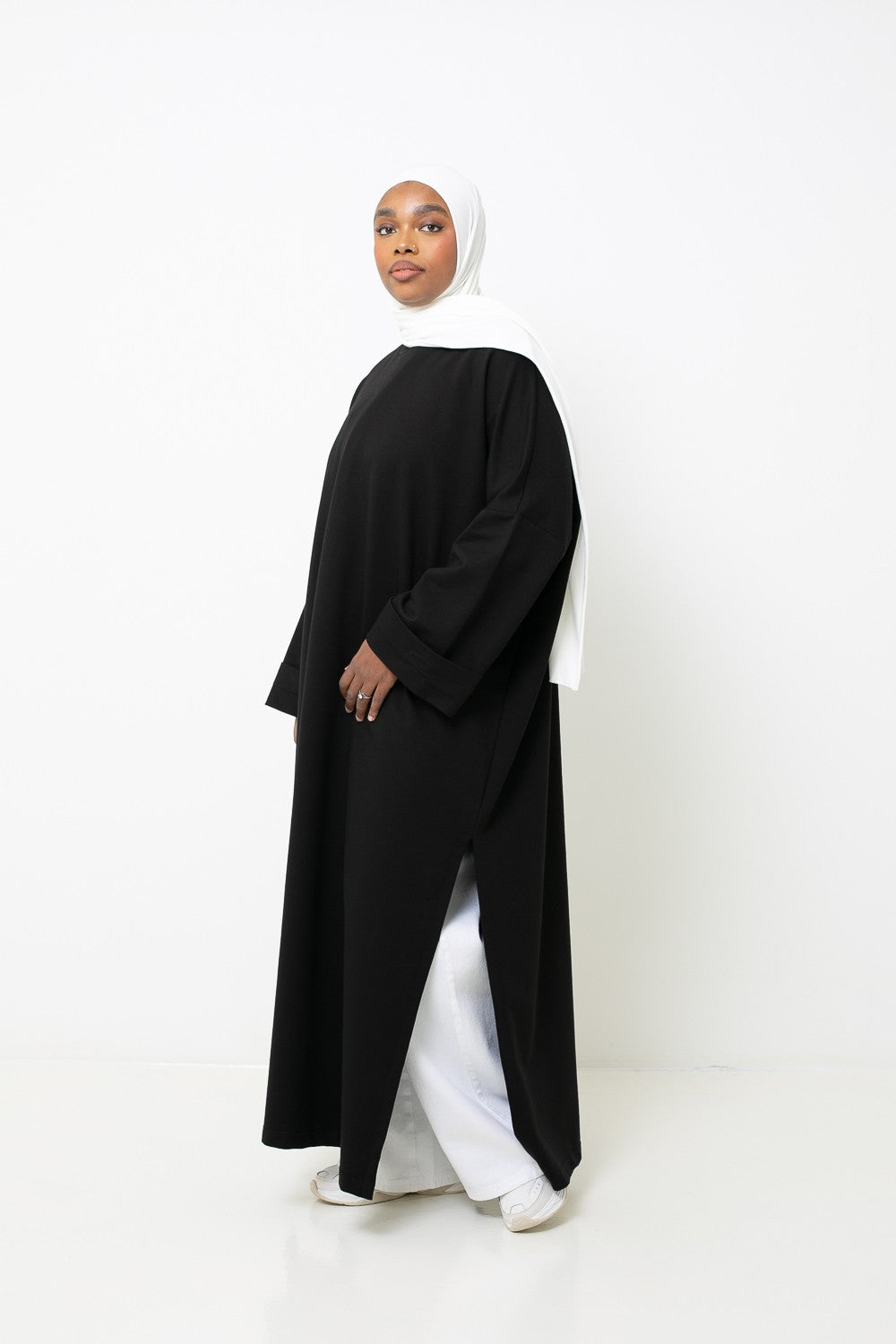 tunique longue à fente