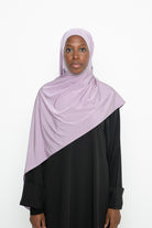 hijab jersey satin lila