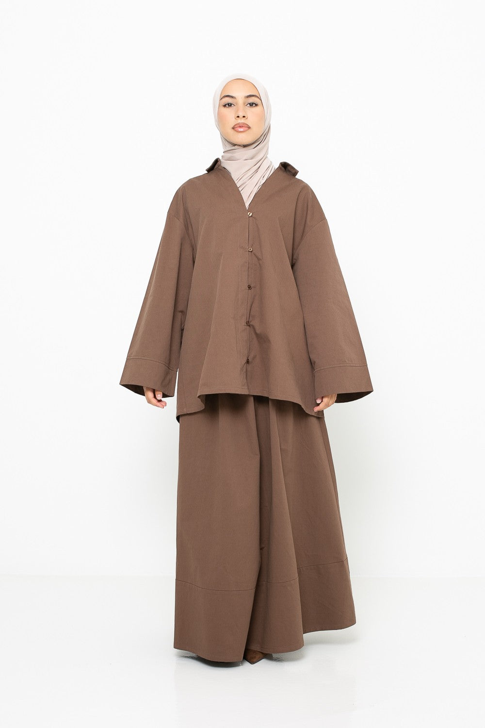 chemise oversize en coton