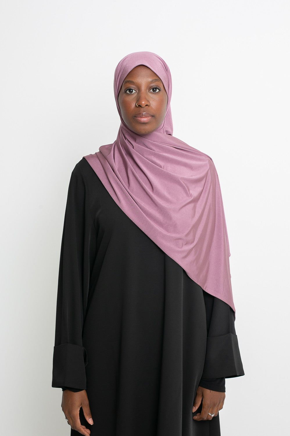 Hijab jersey satin