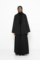 Ensemble blazer jupe tailleur pour femme musulmane