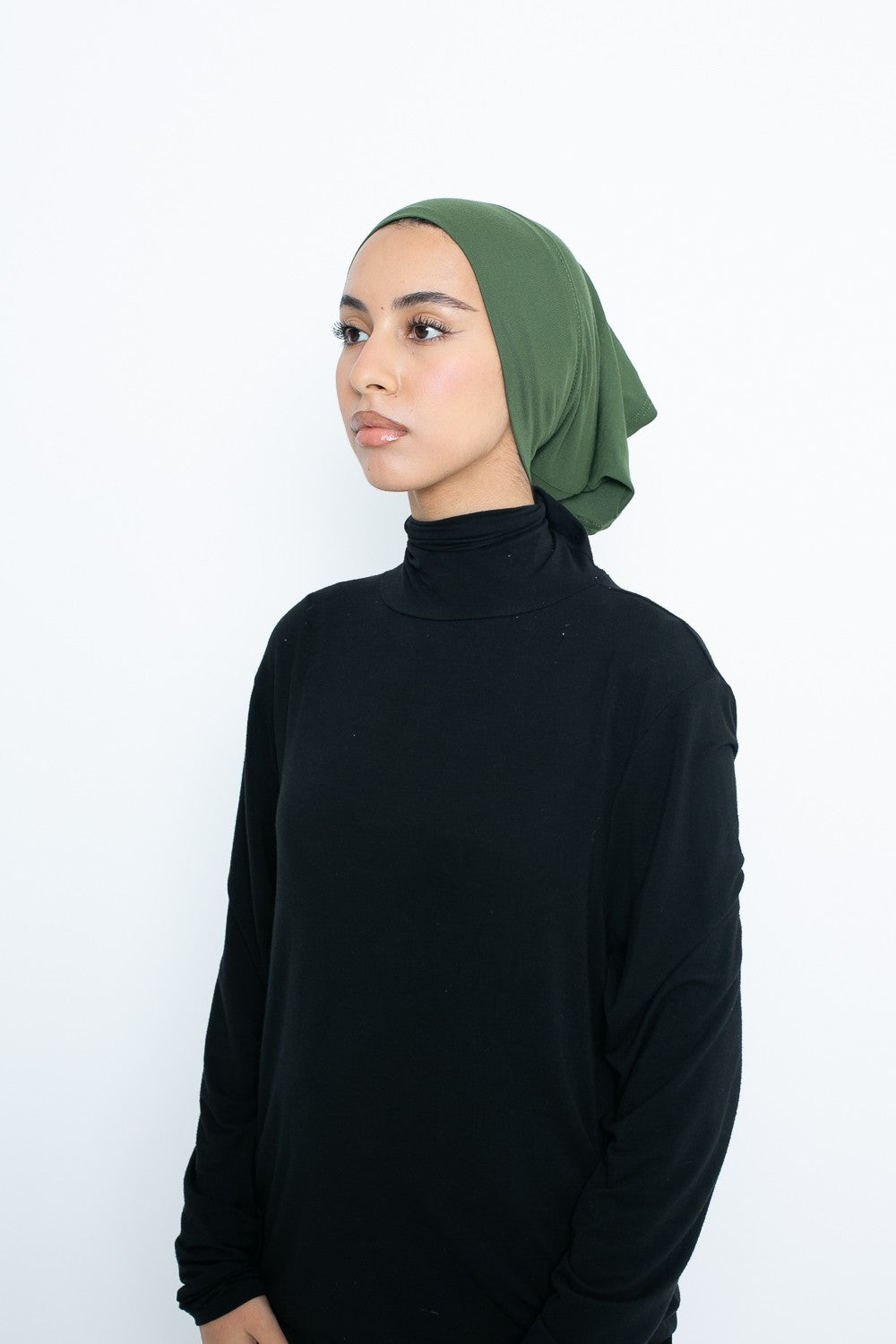 Bonnet jersey sous hijab pour femme musulmane