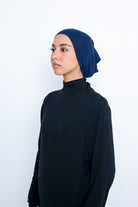 Bonnet tube en Jersey sous hijab