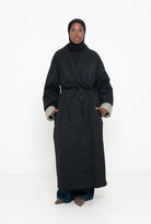 Trench long pour femme musulmane moderne et classe