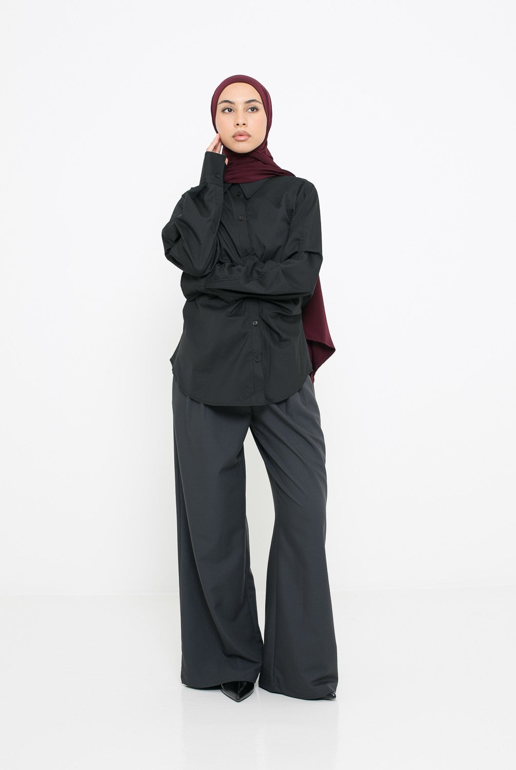 Chemise création tendance pour femme musulmane