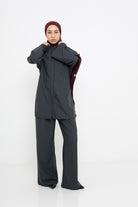 Chemise longue d'hiver pour femme musulmane boutique modeste fashion