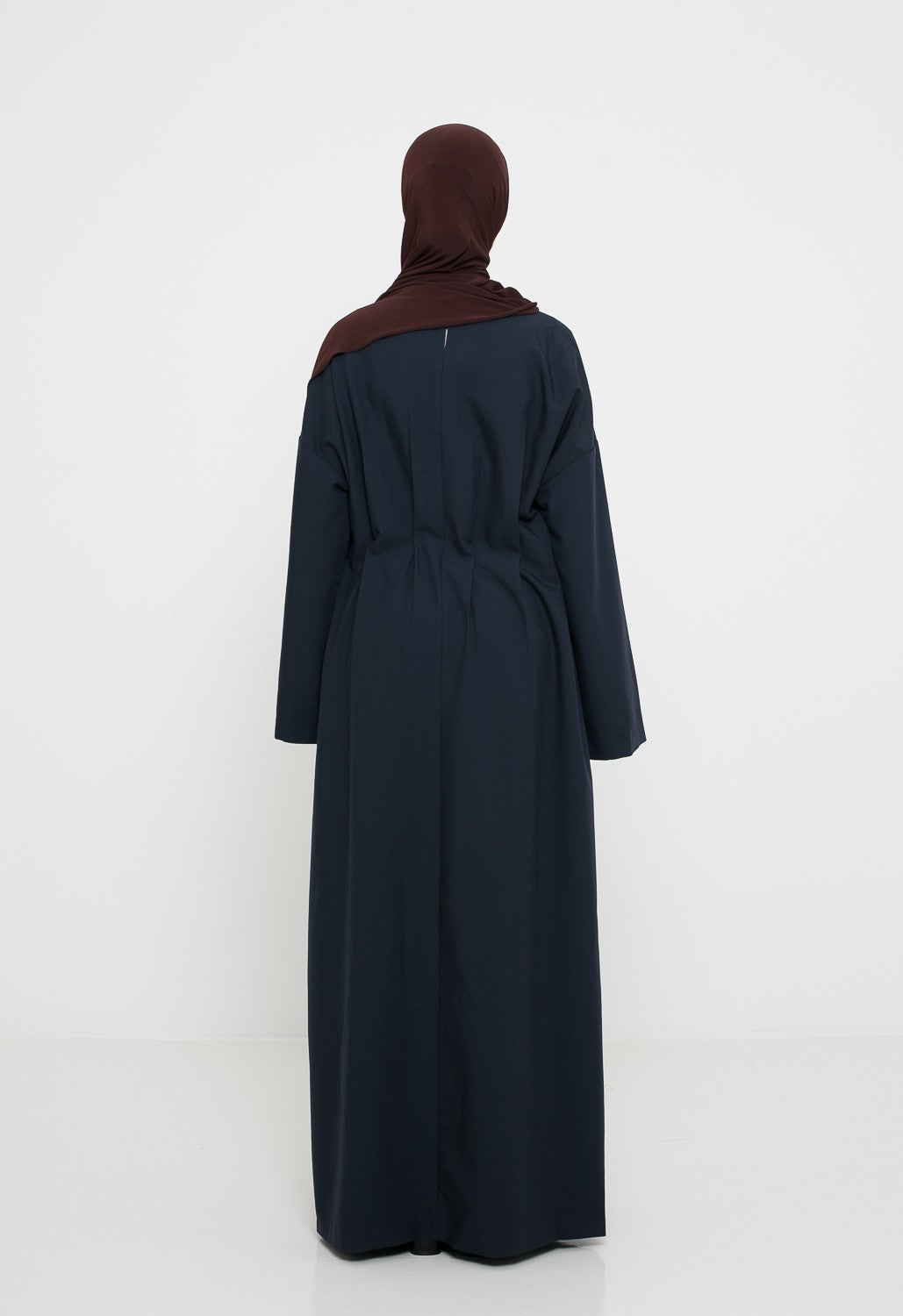 Robe longue vue de dos