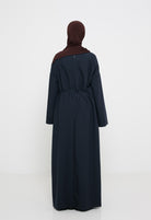 Robe longue vue de dos