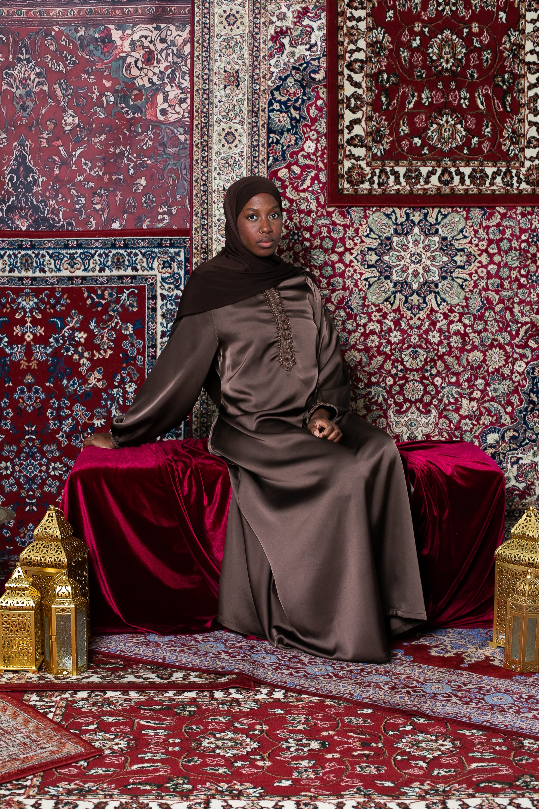 Robe traditionnelle pour femme musulmane. Ramadan 2026.