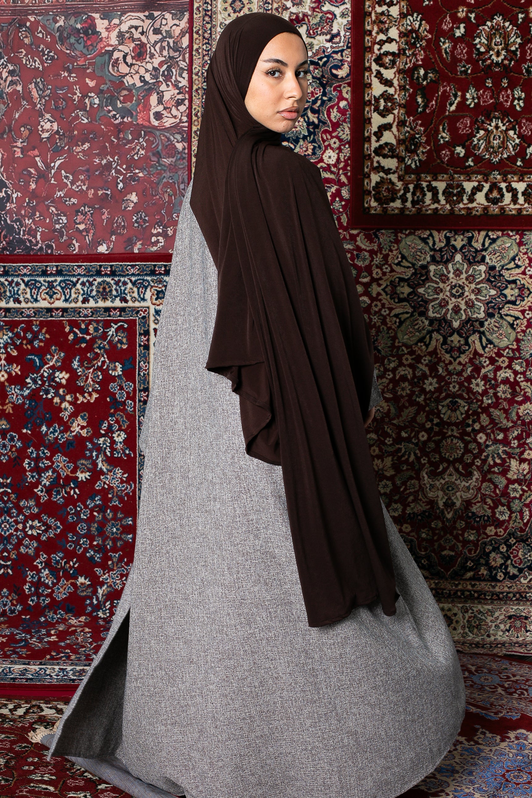 Abaya ramadan brown 2026