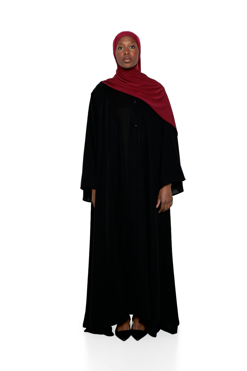 Abaya manche évasée collection ramadan 2026