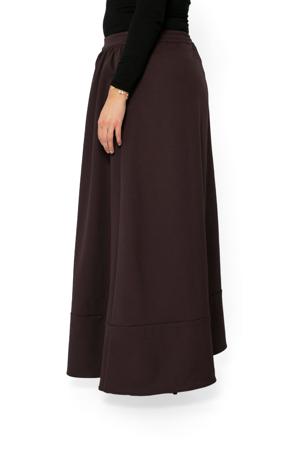 Jupe trompette élégante en satin noir pour femme Printemps été Jupe longue taille haute slim longue, beige, 36 Jupe trompette élégante en satin noir pour femme Printemps été Jupe longue taille haute slim longue, beige, 36