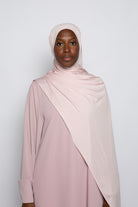 Hijab d'été léger en fibre naturelle