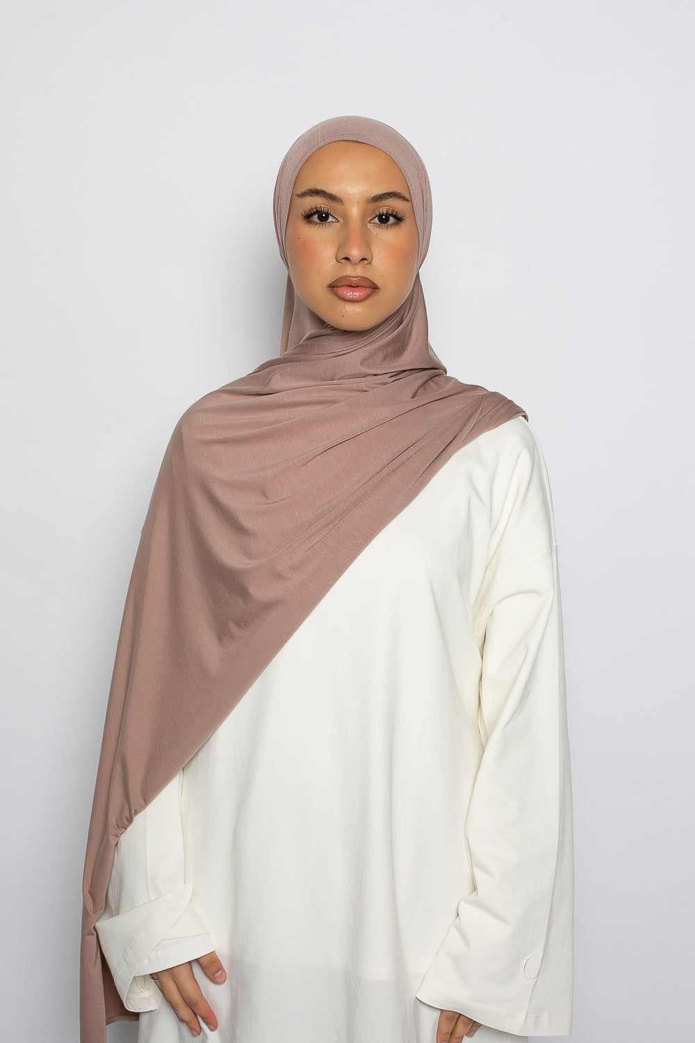 Hijab respirant et léger en fibre naturelle 