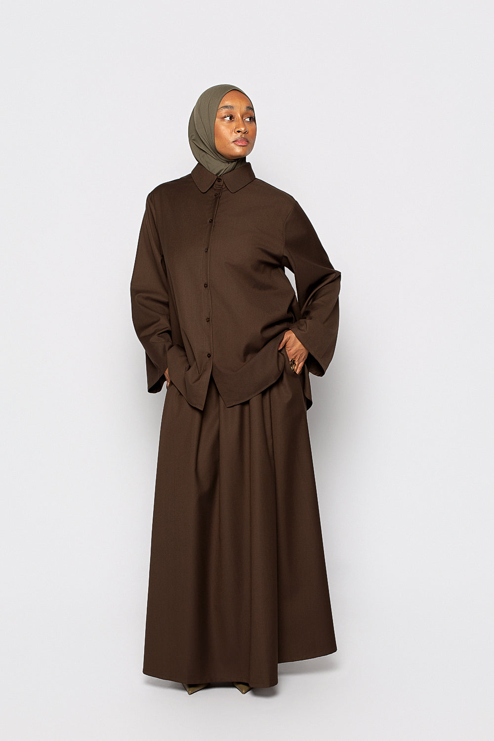 Collection de jupe longue pour femme modeste. Boutique hijab marque.