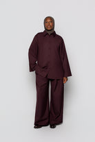 Boutique hijab marque modeste fashion. Ensemble ample moderne pour femme musulmane. Collection rentrée.